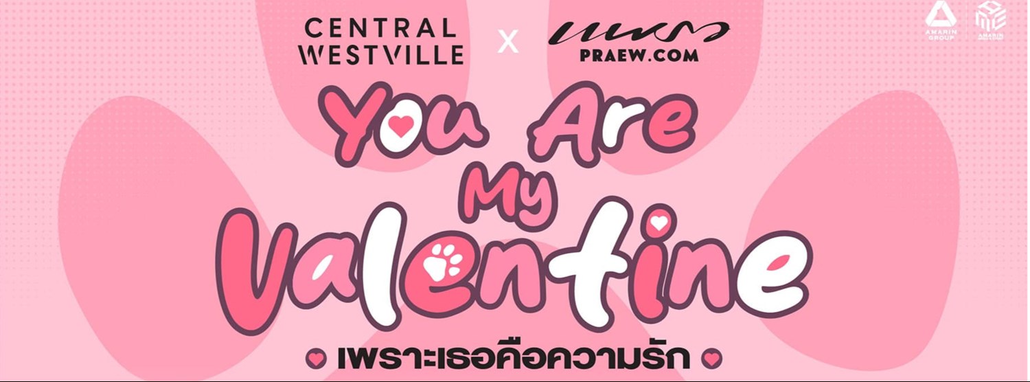 You are my valentine @Central Westville Zipevent