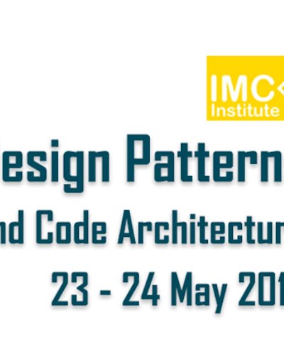การพัฒนาซอร์ฟแวร์โดย Design Patterns and Code Architecture วันที่ 23 - 24 พฤษภาคม 2018  Zipevent