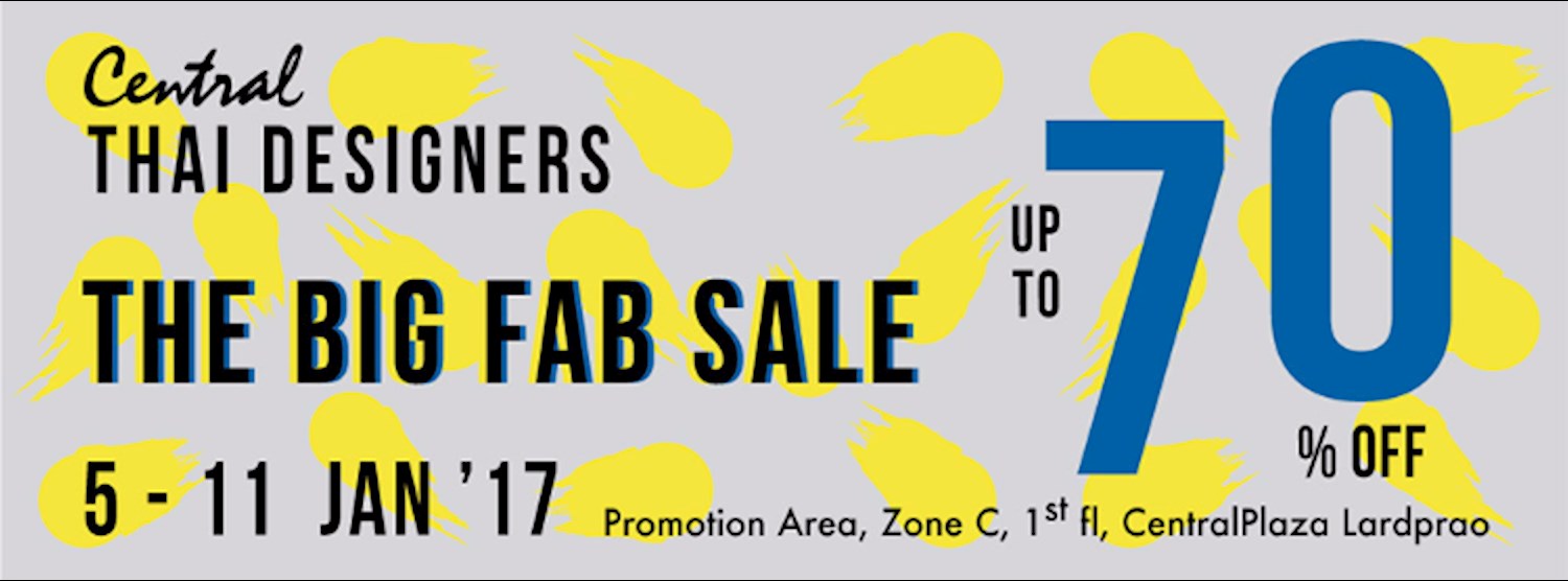 THE BIG FAB SALE Zipevent