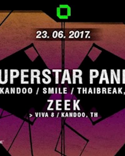 GLOW w/ Superstar Panda Zipevent