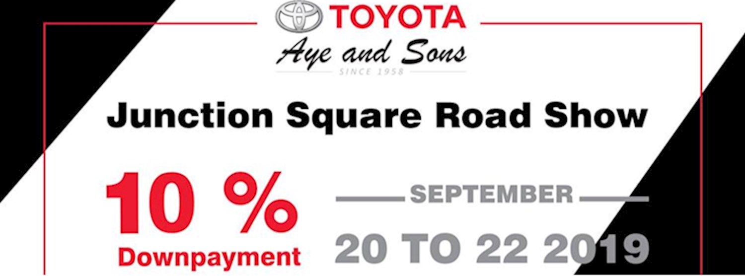 Toyota Aye and Sons Roadshow Zipevent