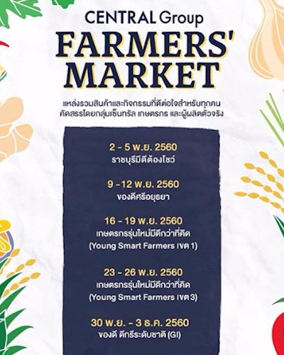 Central Group Farmers’ Market 2017 Week 1 Zipevent