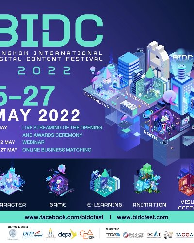 Bangkok International Digital Content Festival 2022 (BIDC 2022) Zipevent