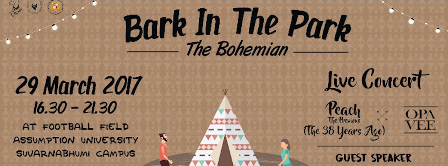 Bark In The Park 2017 - The Bohemian By Dog Lovers Club Zipevent