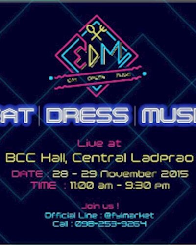 E.D.M. (Eat Dress Music) 2 Zipevent