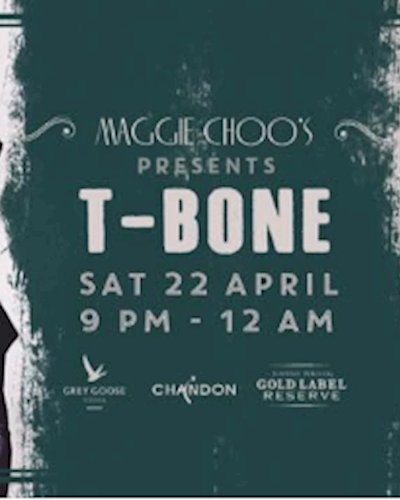 T-Bone Live At Maggie Choo's Zipevent