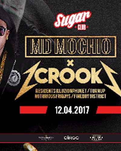 MD Mochio x 2Crooks LIVE at Sugar - Wednesday 12th Zipevent