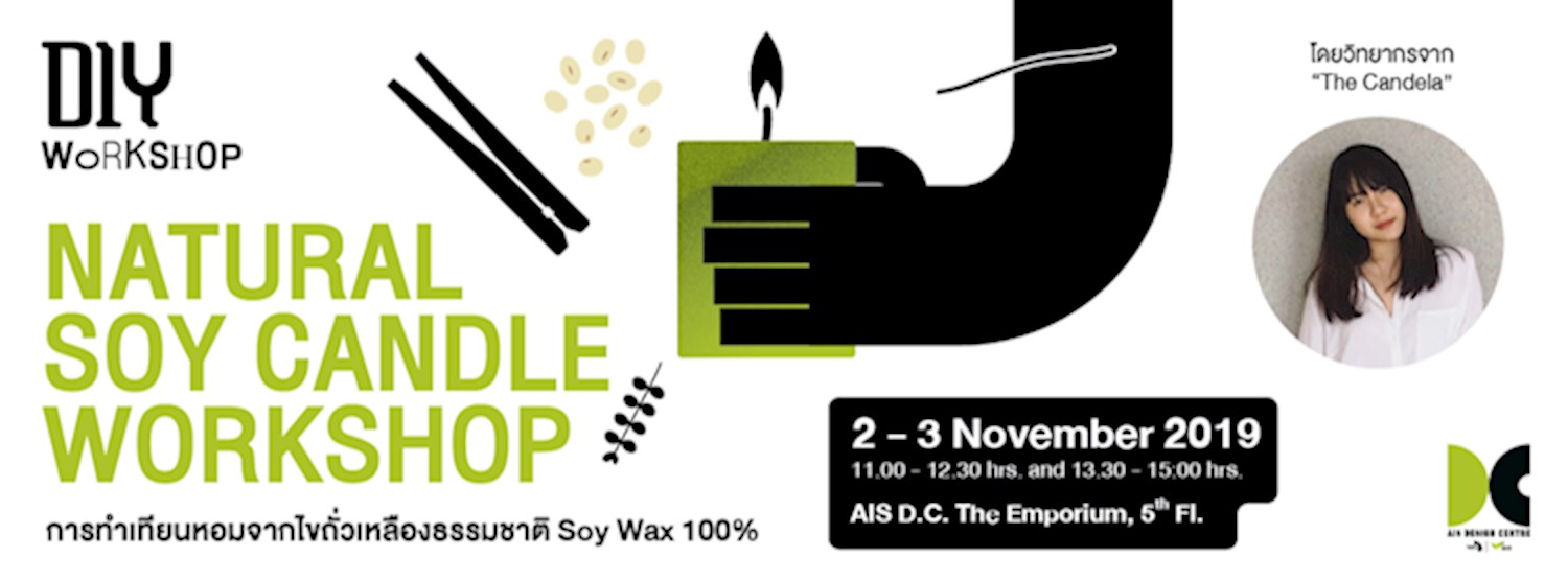 DIY Workshop:  Natural Soy Candle Workshop Zipevent
