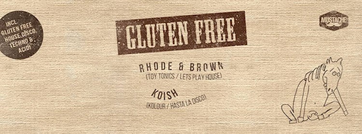 Mustache pres. Gluten Free Zipevent