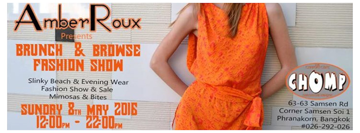 AMBER ROUX presents BRUNCH & BROWSE Zipevent