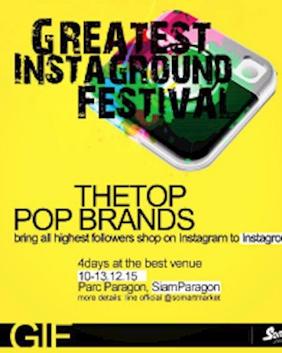 Greatest Instaground Festival Zipevent