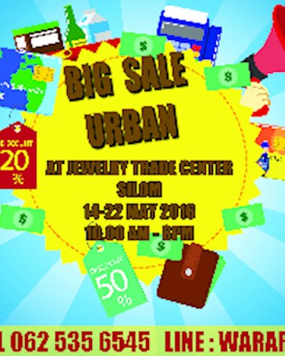 Big sale urban at Jtc สีลม Zipevent