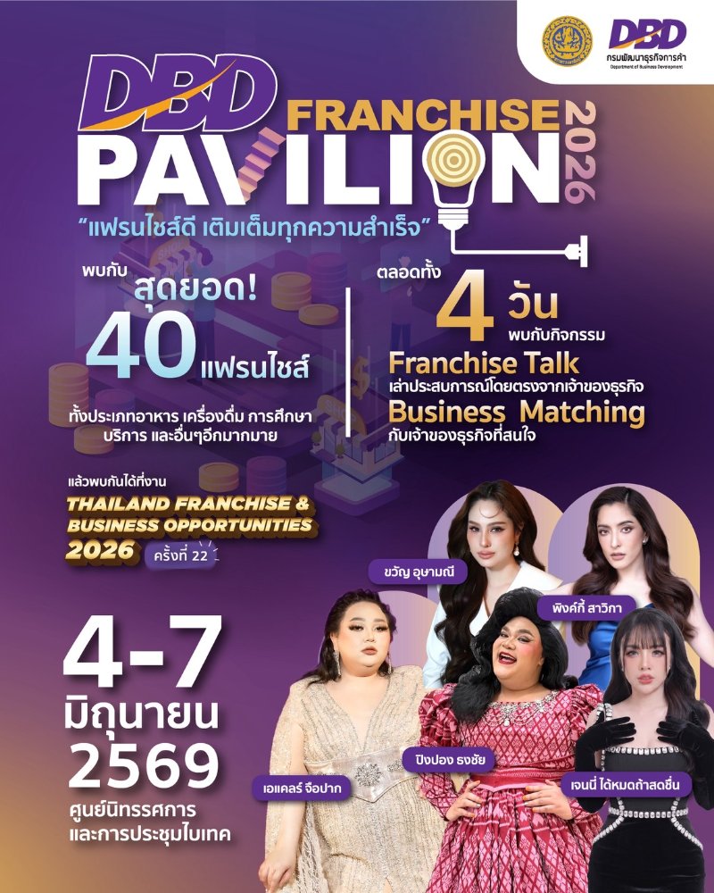 Thailand Franchise & Business Opportunities (TFBO) 2026 Zipevent