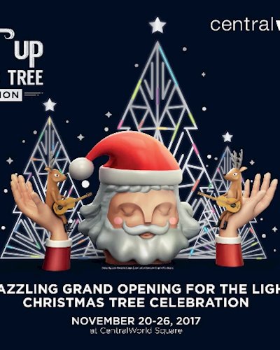 LIGHT UP Christmas TREE Celebration at CentralWorld Zipevent