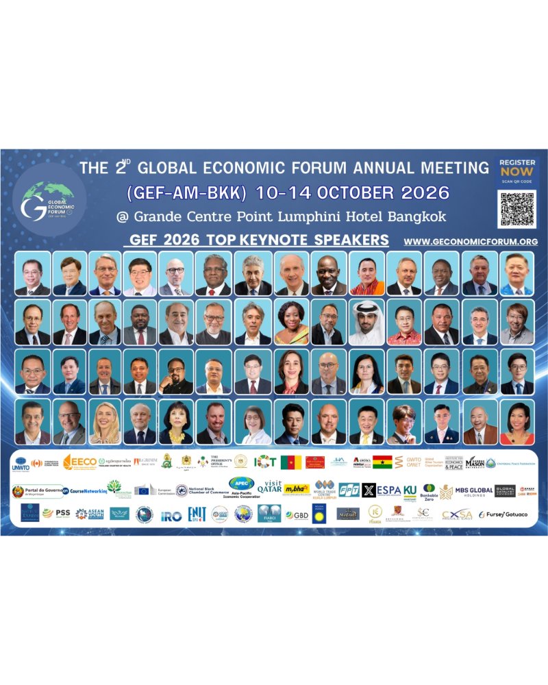 The 2nd Global Economic Forum Annual Meeting 2026 [B2C] Zipevent