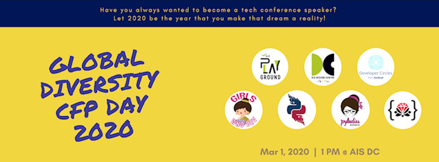 Global Diversity CFP Day 2020 Zipevent