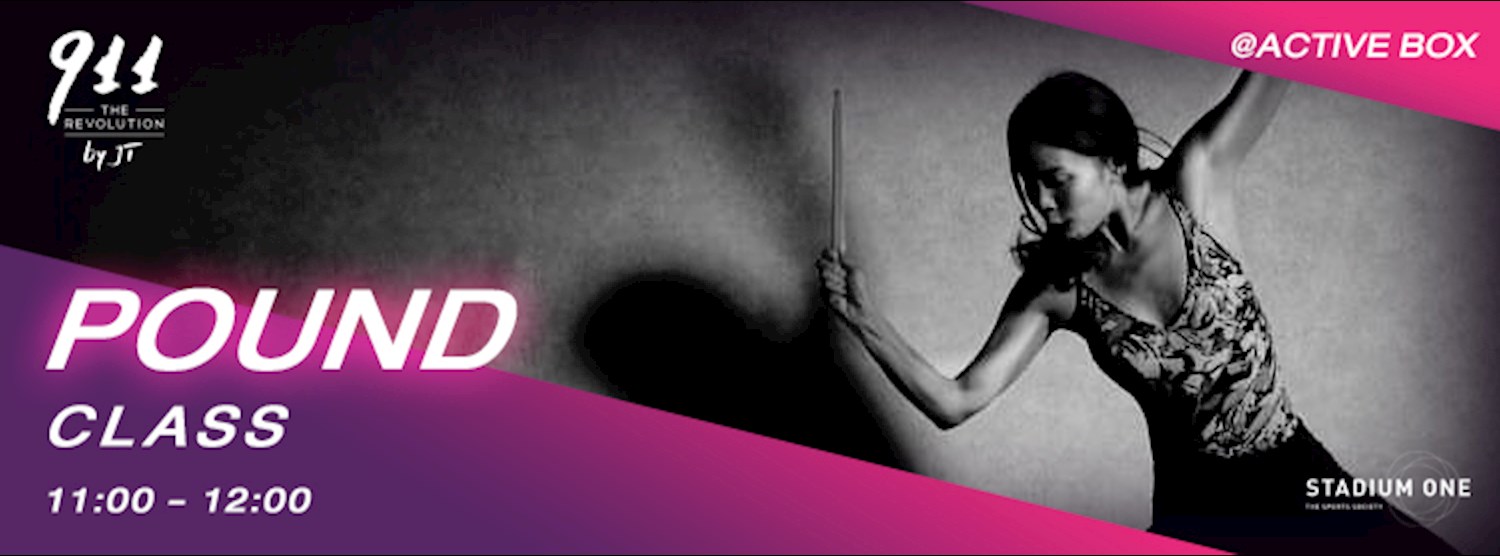 POUND BY 911 @ FIT IN ONE (คลาส 40 คน) Zipevent