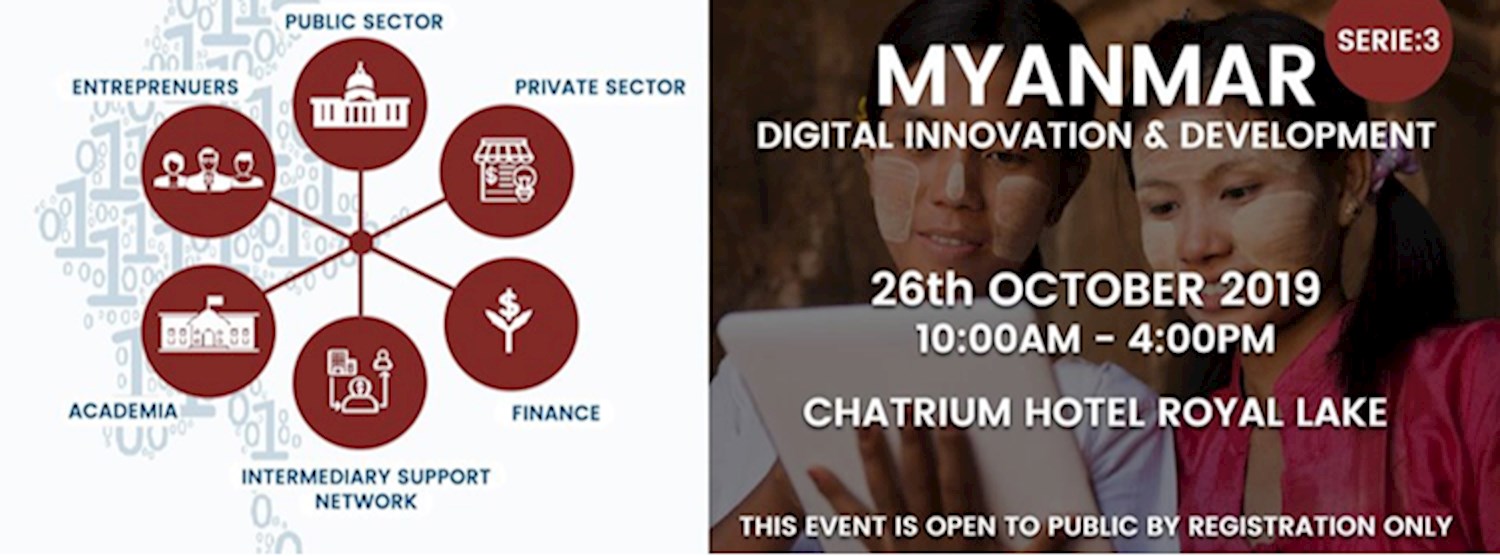 Myanmar Digital Innovation & Development Event Serie 3 Zipevent