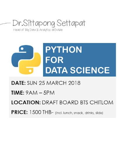 Python for Data Science #1 Zipevent