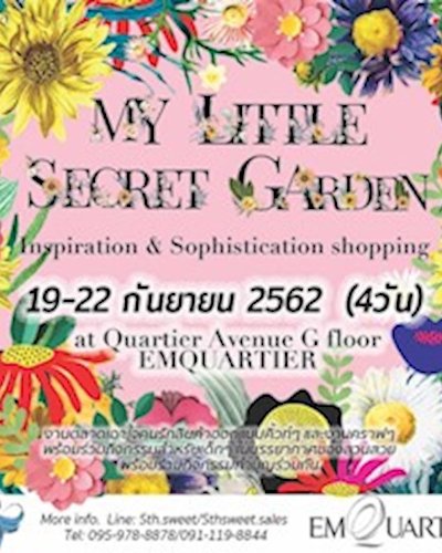 My Little Secret Garden Market Zipevent