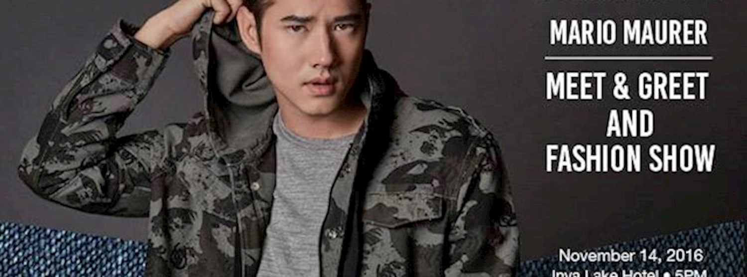Mario Maurer Meet & Greet and Fashion Show Zipevent