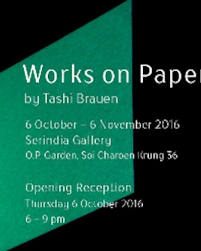 Works on Paper by Tashi Brauen 6 October - 6 November 2016 Zipevent
