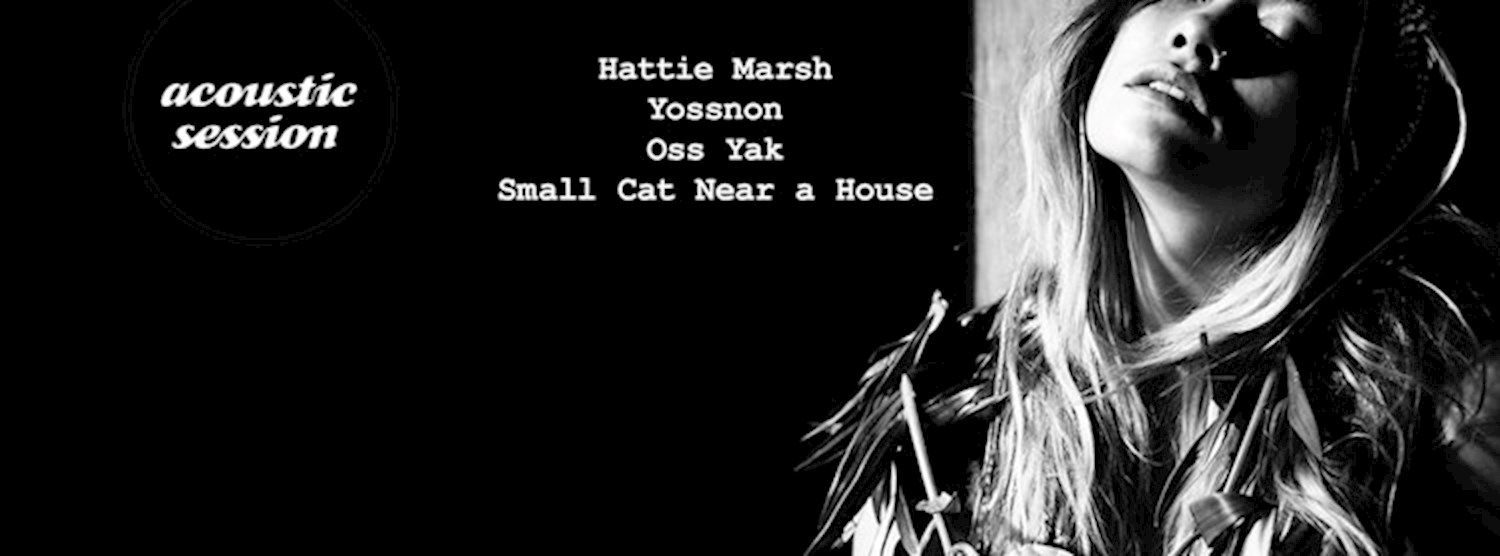 Acoustic Session - Hattie Marsh, Yossnon, Oss Yak & Small Cat Zipevent