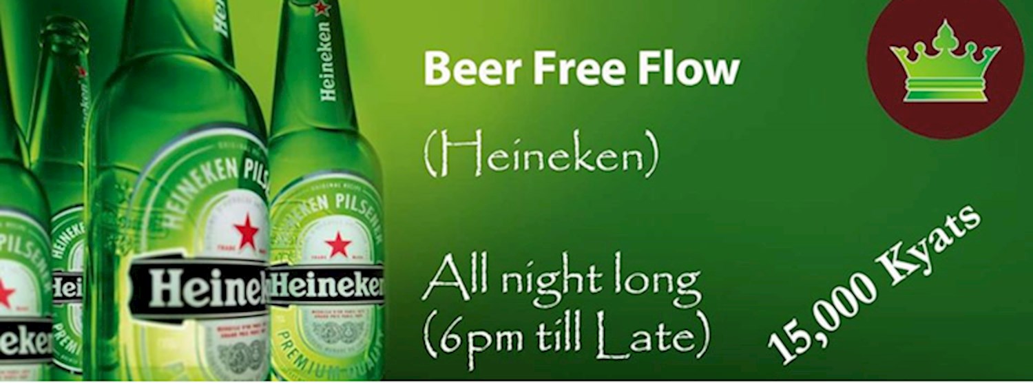 Heineken Beer Free Flow All Night Long Zipevent