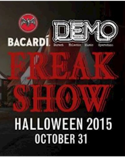 BACARDI Halloween 2015 FREAKSHOW Zipevent