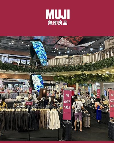 MUJI Clearance SALE Zipevent