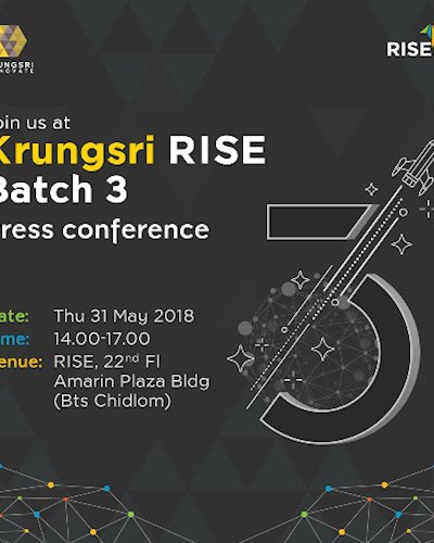 Krungsri RISE Batch 3 Press Conference Zipevent