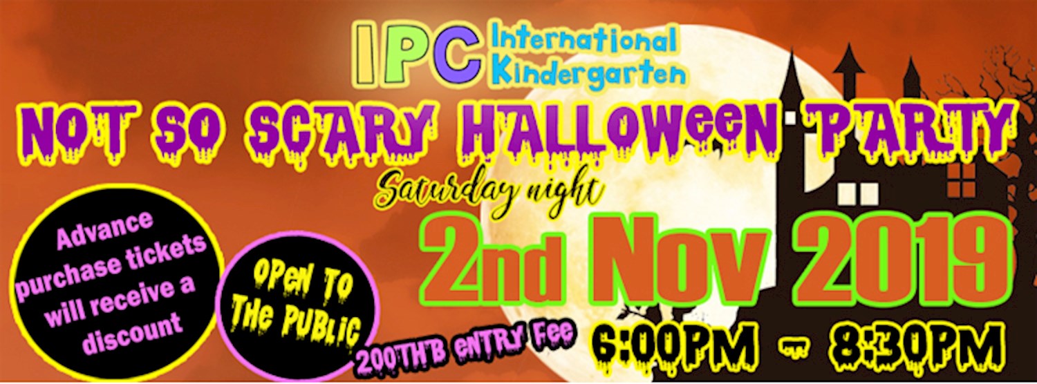 Not So Scary Halloween Party Zipevent