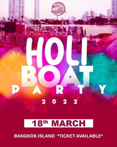 Holi Boat Party 2022 Zipevent