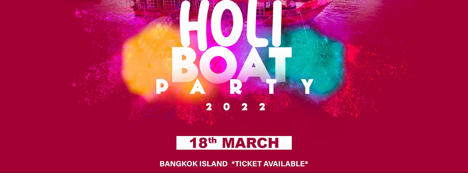 Holi Boat Party 2022 Zipevent