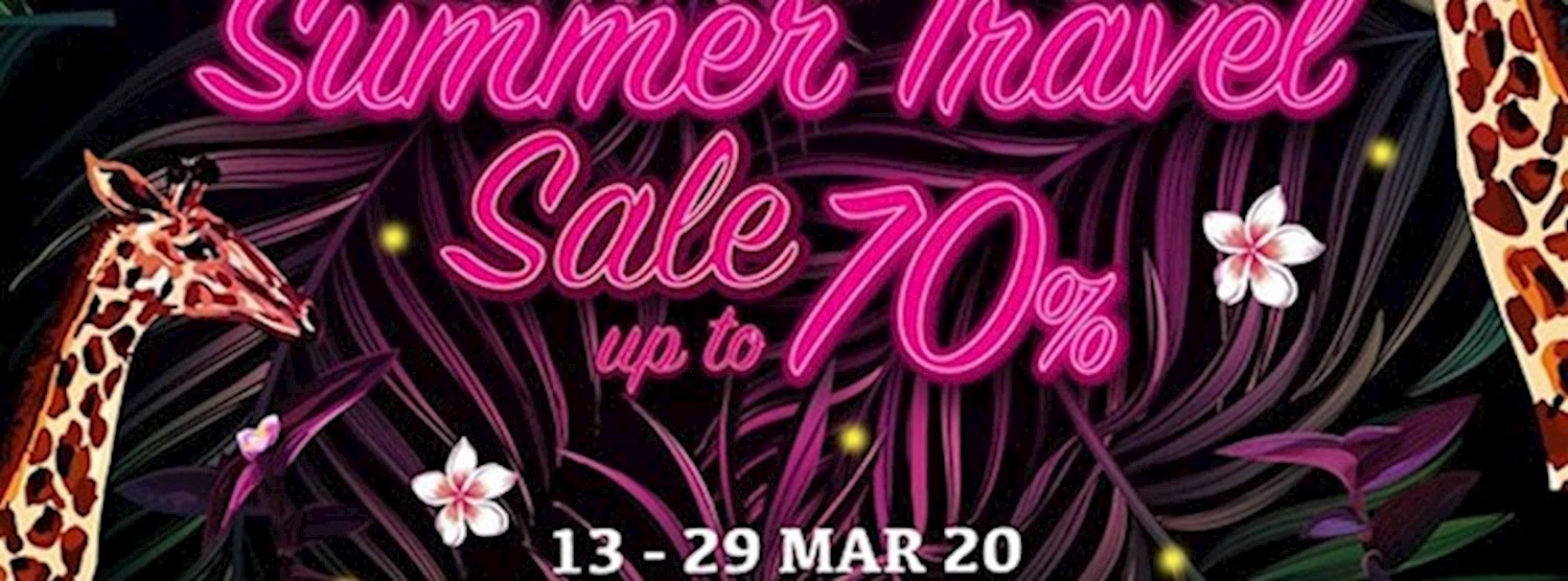 Mega Summer Travel Sale Zipevent