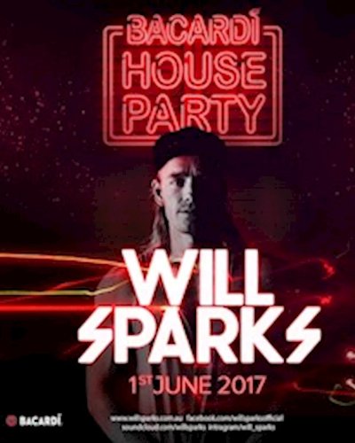 Bacardi House Party presents Will Sparks at DEMO Zipevent