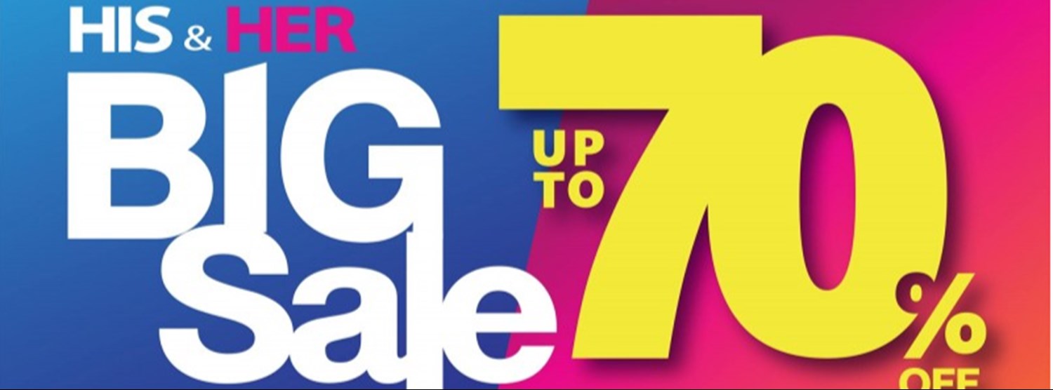 His & Her BIG SALE UP 70% Zipevent