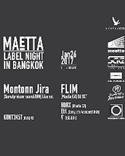 Maetta Label Night Jan 26th at CE LA VI Bankgok Zipevent