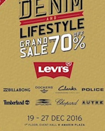 Amarin Brand Sale: Denim & Lifestyle Grand Sale Up to 70% Zipevent