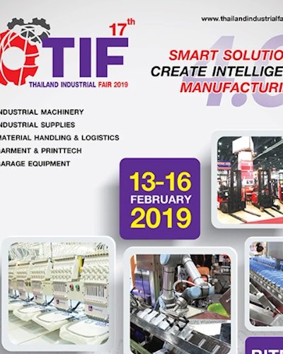 Thailand Industrial Fair 2019 Zipevent