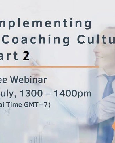 Free Webinar: Implementing a Coaching Culture Part 2 - 8th July Zipevent