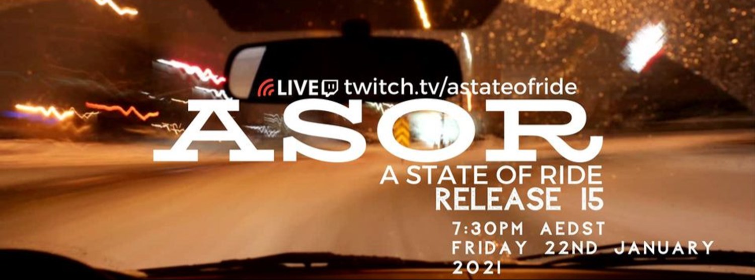 A STATE OF RIDE Release 15 LAUNCH MASTERCLASS Zipevent