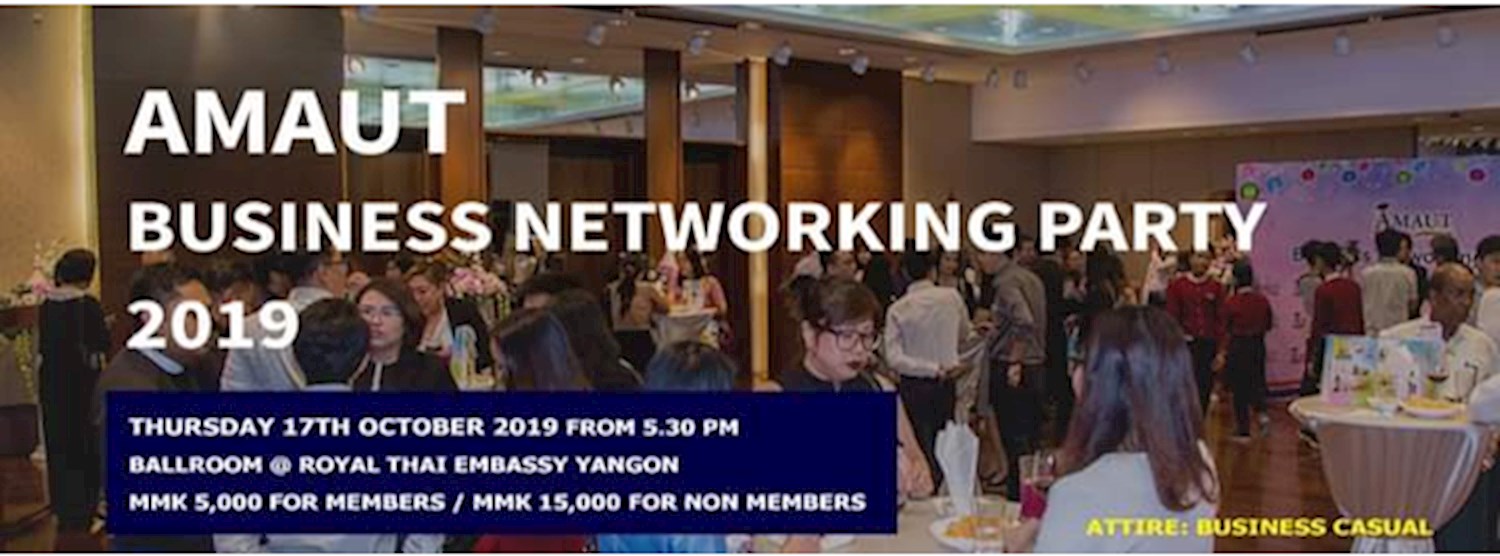 AMAUT Business Networking Party 2019 Zipevent