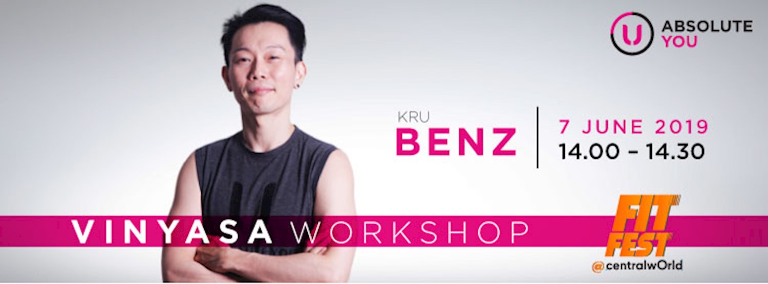 YOGA WORKSHOP WITH KRU BENZ Zipevent