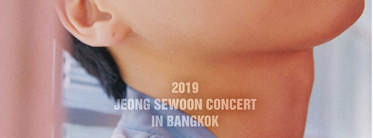 2019 Jeong Sewoon Concert "Zero" in Bangkok Zipevent
