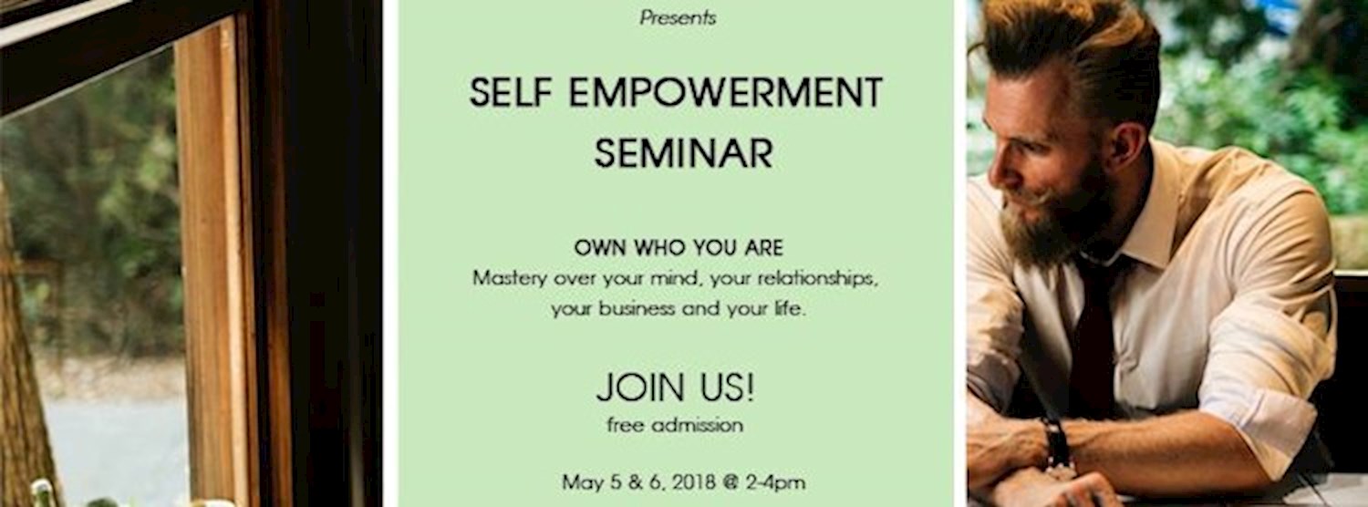Self Empowerment Seminar, HUBBA Ekamai Bangkok. May 5, 2018 Zipevent