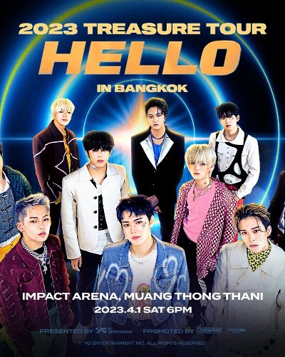 2023 TREASURE TOUR [HELLO] IN BANGKOK Zipevent