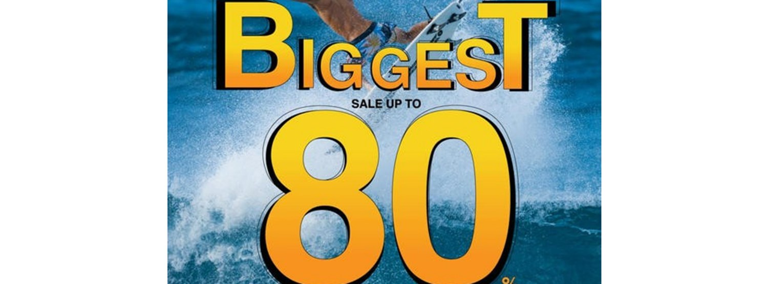 BOARDRIDERS BIGGEST SALE Zipevent