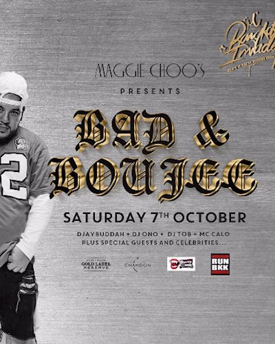 Exclusive Launch! Bad & Boujee Saturdays with Bangkok Invaders Zipevent