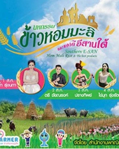 มหกรรมข้าวหอมมะลิ และของดีอีสานใต้ Zipevent